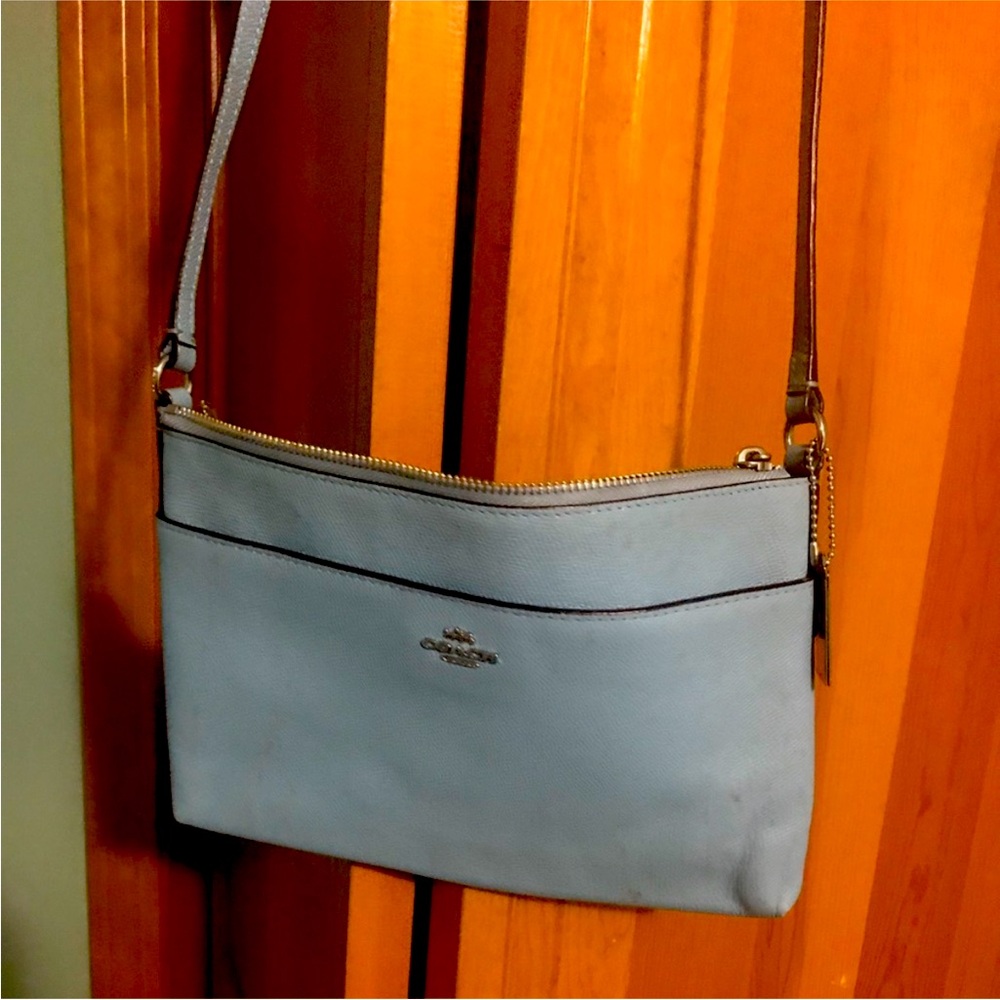 Coach Crossbody Light Blue